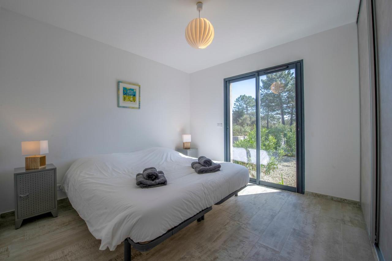 Villa Calme Luxueuse Et Proche Plage Saint-Cyprien Lecci Esterno foto