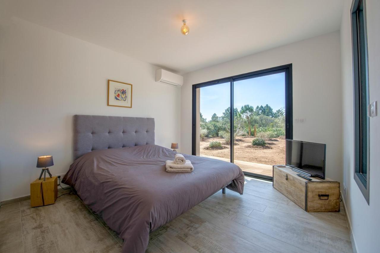 Villa Calme Luxueuse Et Proche Plage Saint-Cyprien Lecci Esterno foto