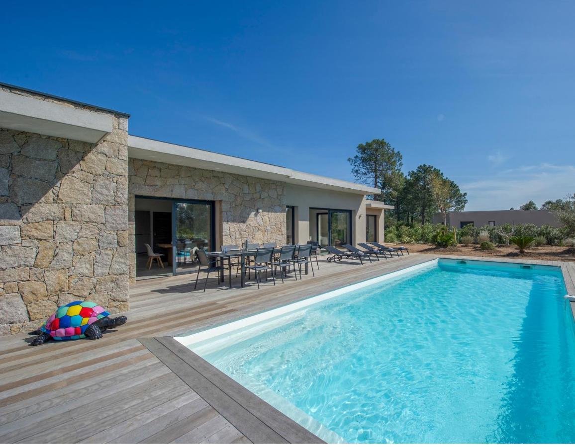 Villa Calme Luxueuse Et Proche Plage Saint-Cyprien Lecci Esterno foto