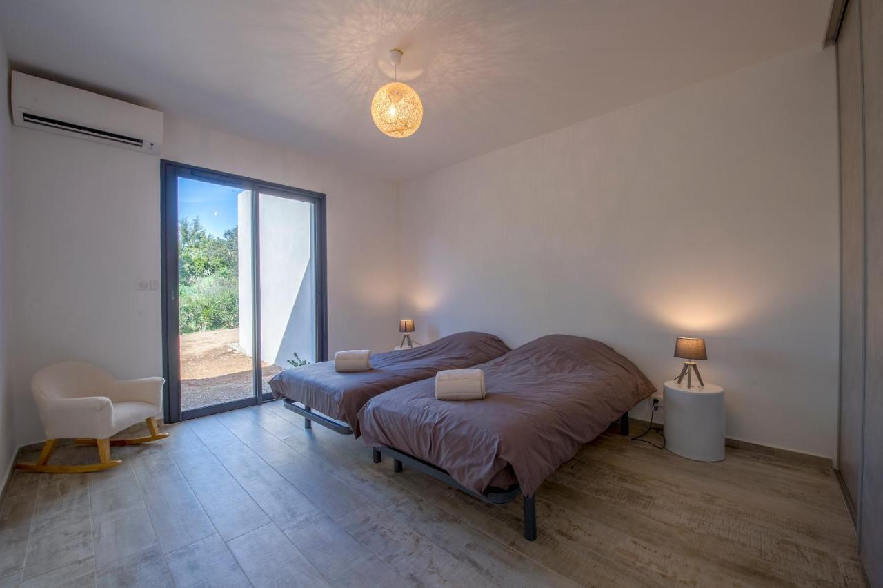 Villa Calme Luxueuse Et Proche Plage Saint-Cyprien Lecci Esterno foto