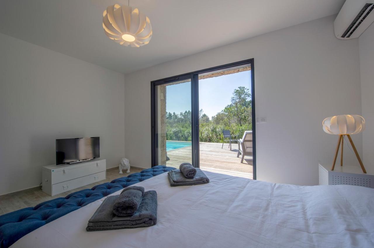 Villa Calme Luxueuse Et Proche Plage Saint-Cyprien Lecci Esterno foto