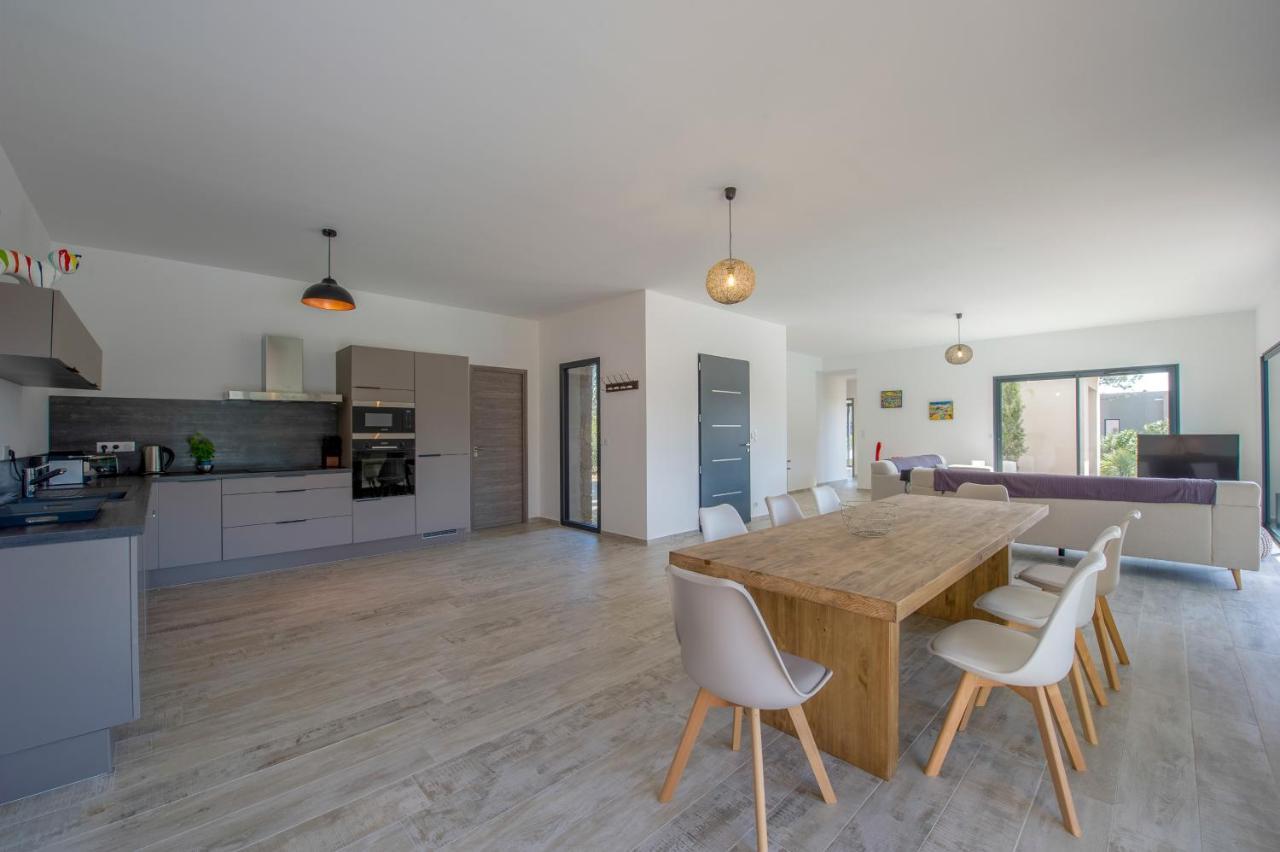 Villa Calme Luxueuse Et Proche Plage Saint-Cyprien Lecci Esterno foto