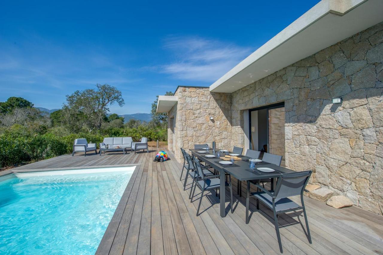 Villa Calme Luxueuse Et Proche Plage Saint-Cyprien Lecci Esterno foto
